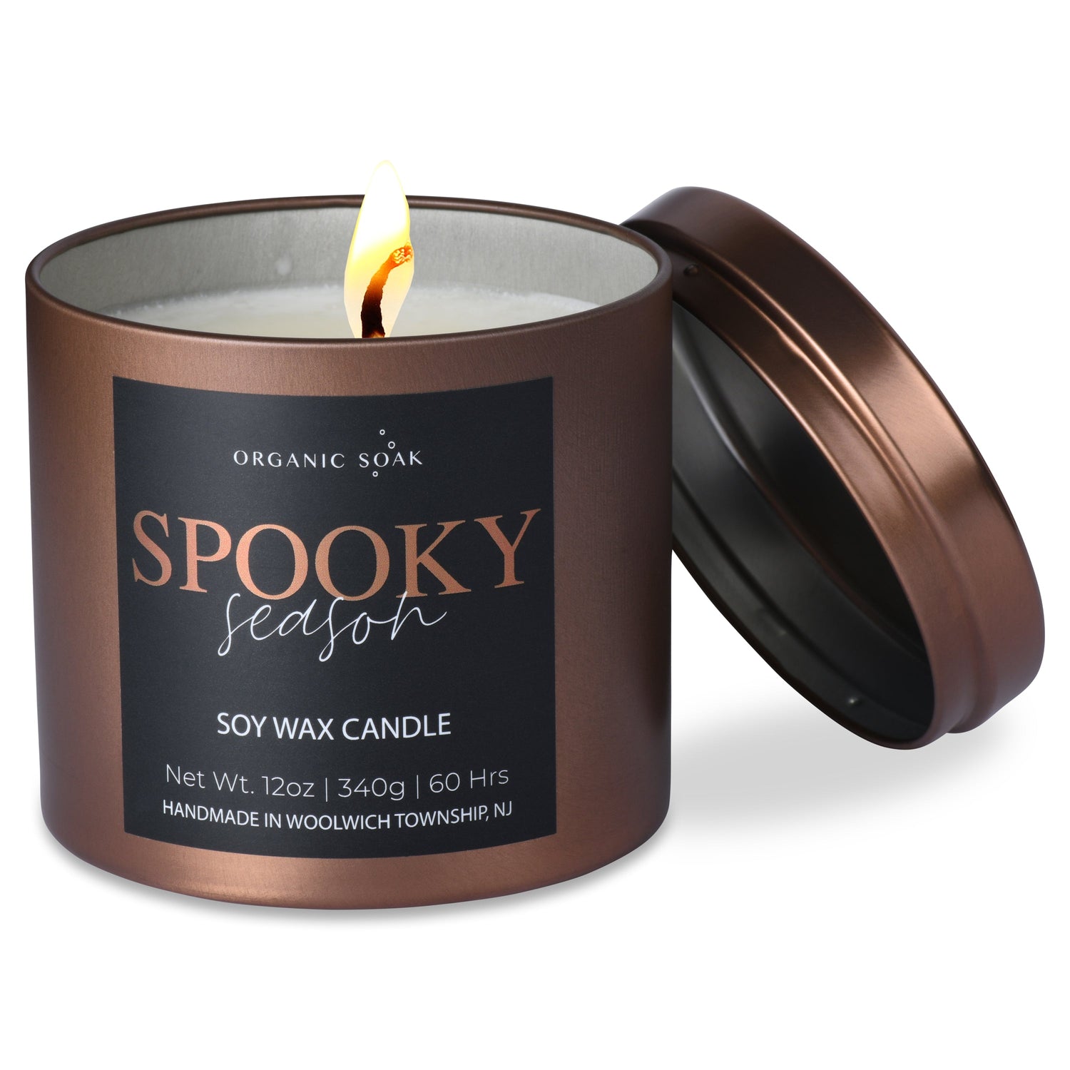 Fall Scented Soy Candle Group Image