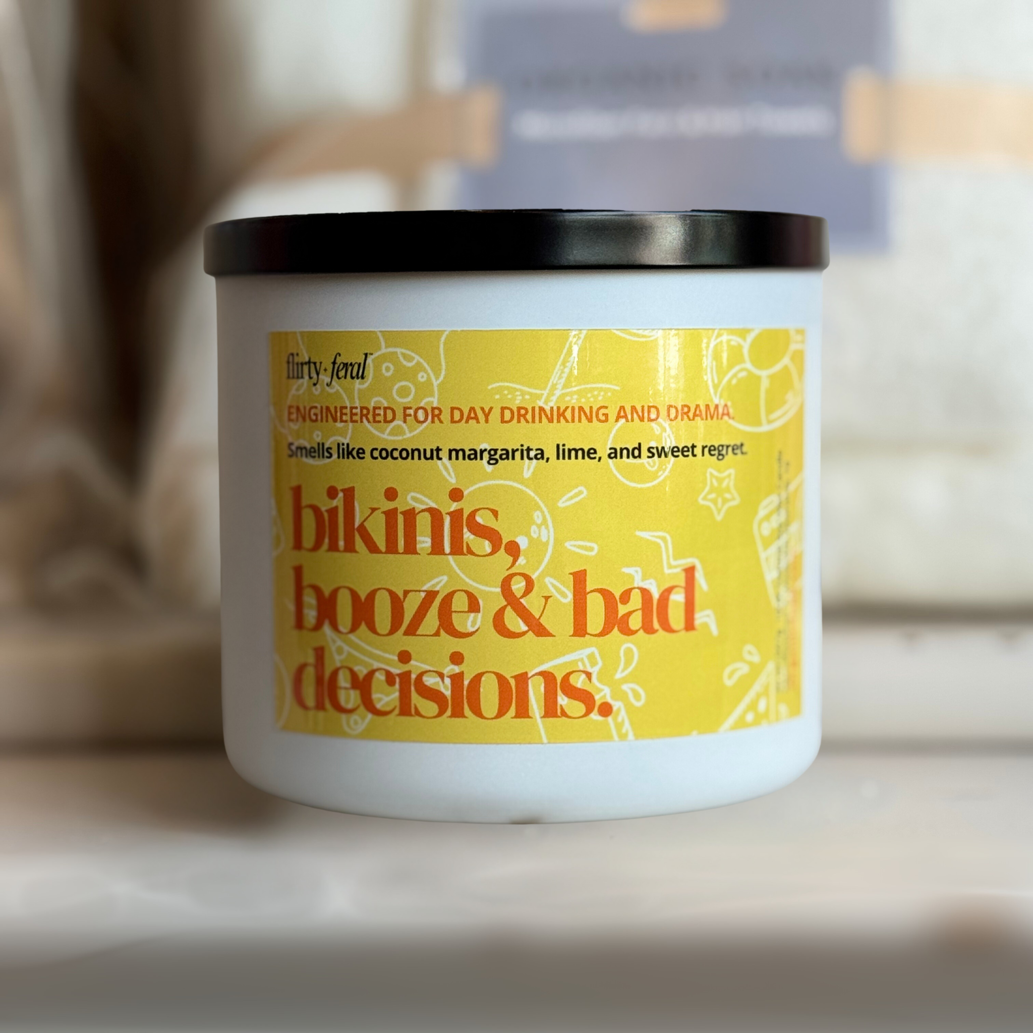 Bikinis, Booze & Bad Decisions Soy Candle