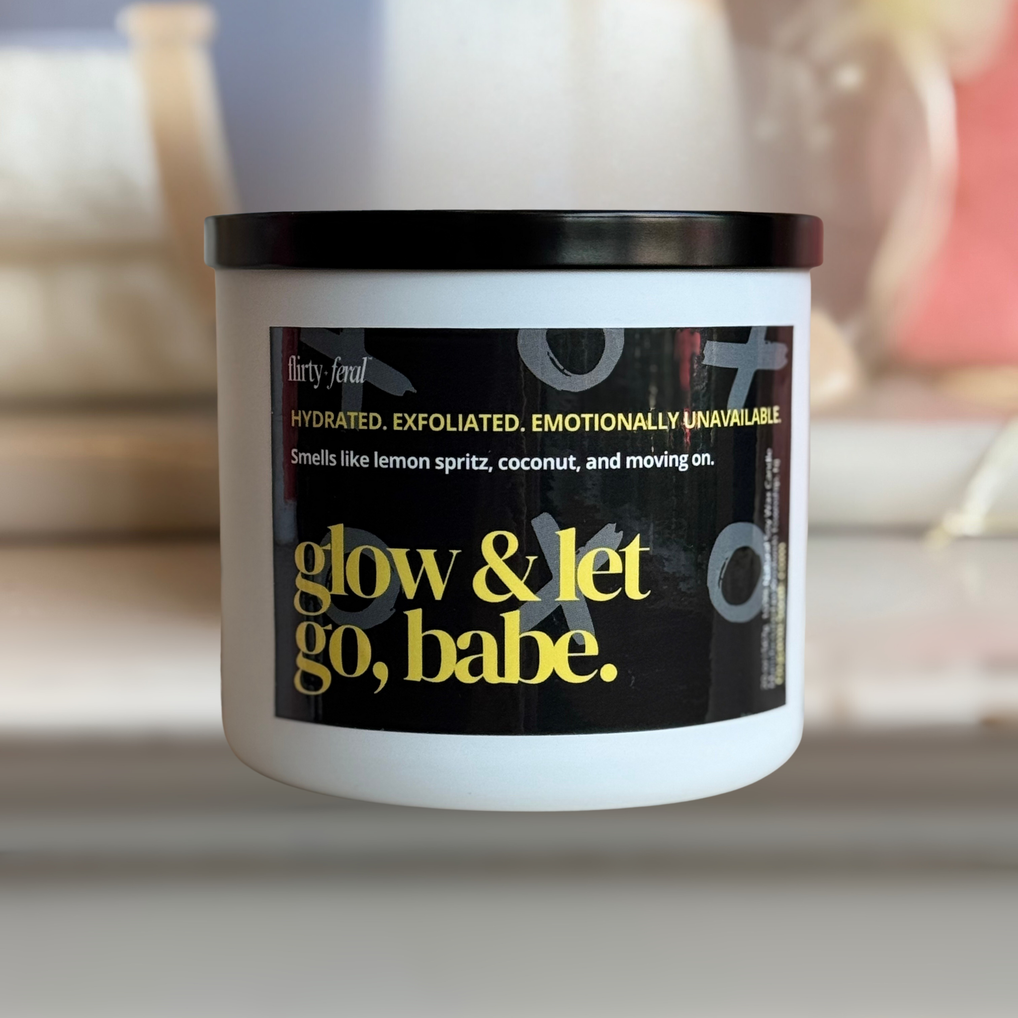 Glow & Let Go, Babe Soy Candle