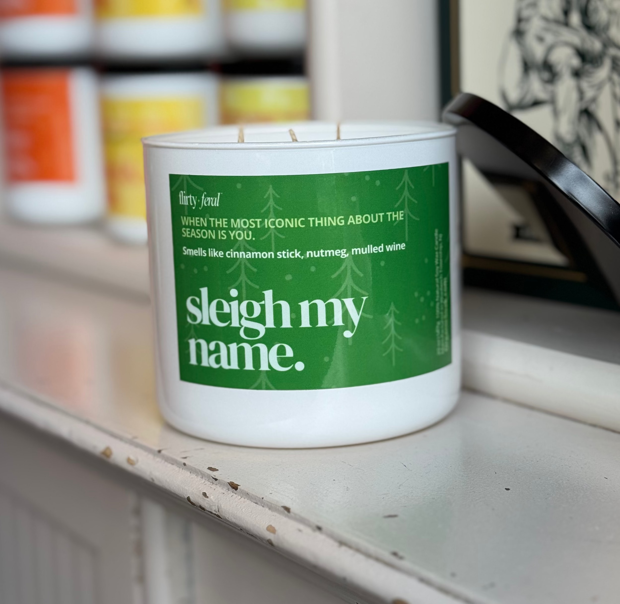 Sleigh My Name Soy Candle