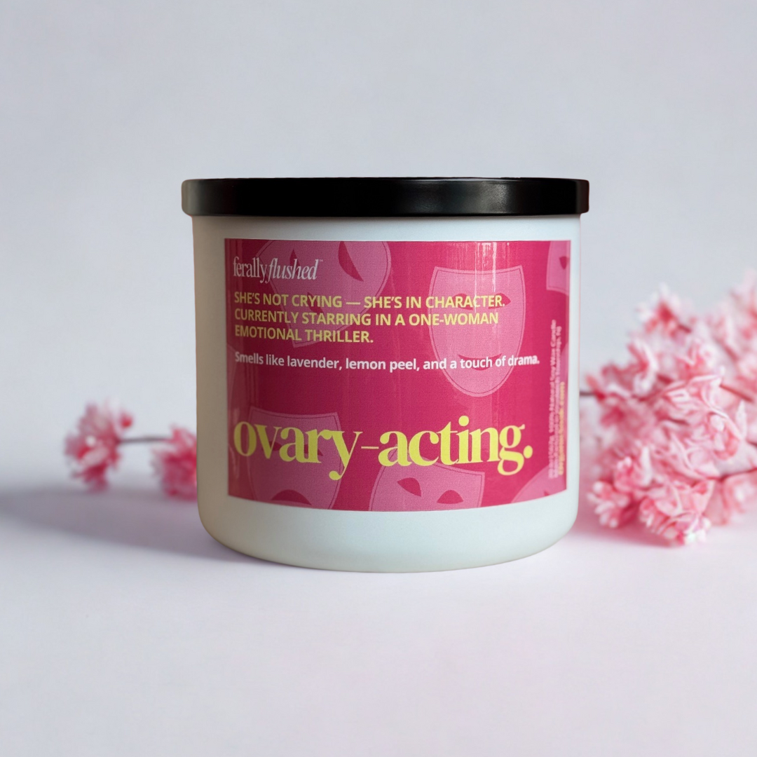 Ovary-Acting Soy Candle