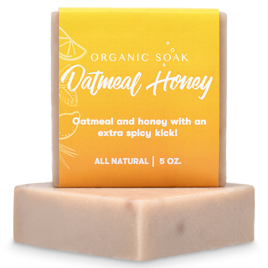 Oatmeal Honey All Natural Bar Soap