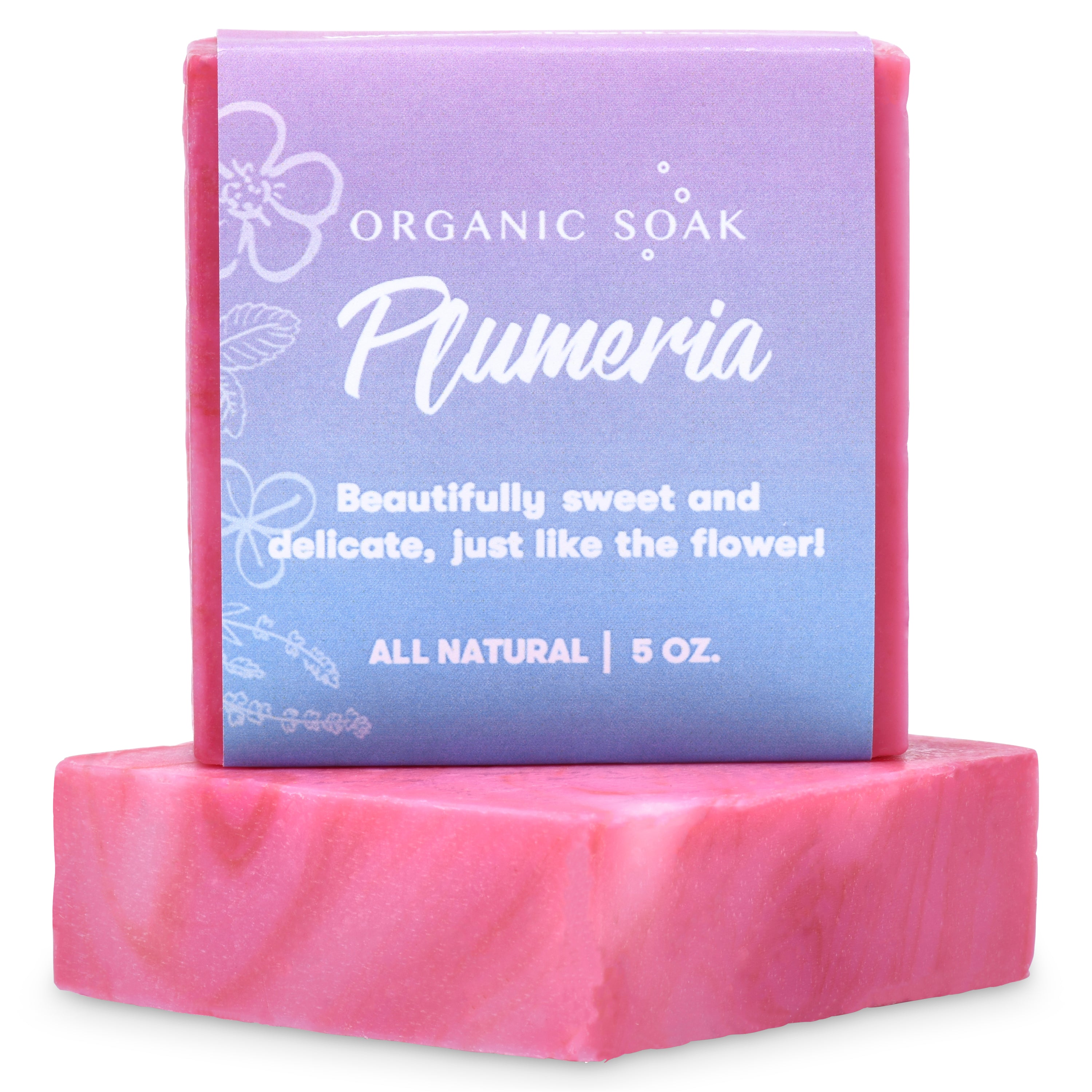 Plumeria All Natural Bar Soap