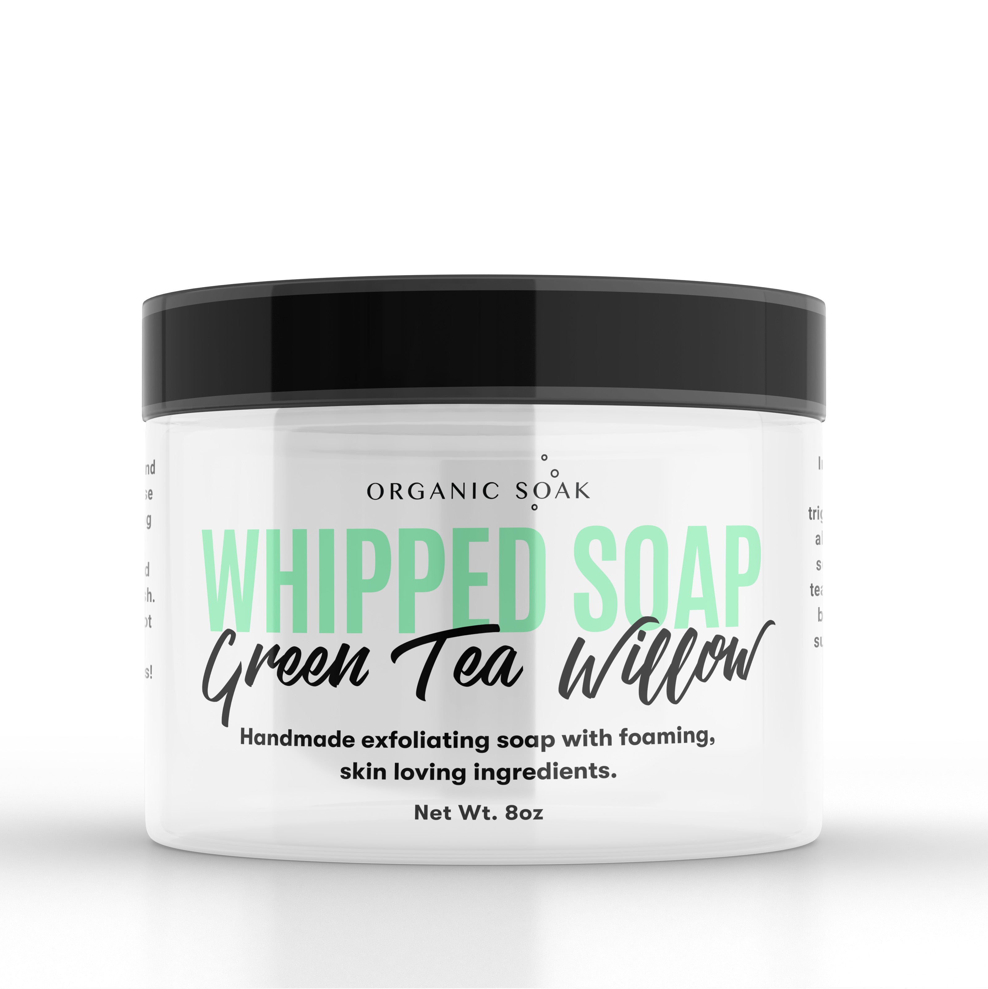 Green Tea & Willow Whipped Soap