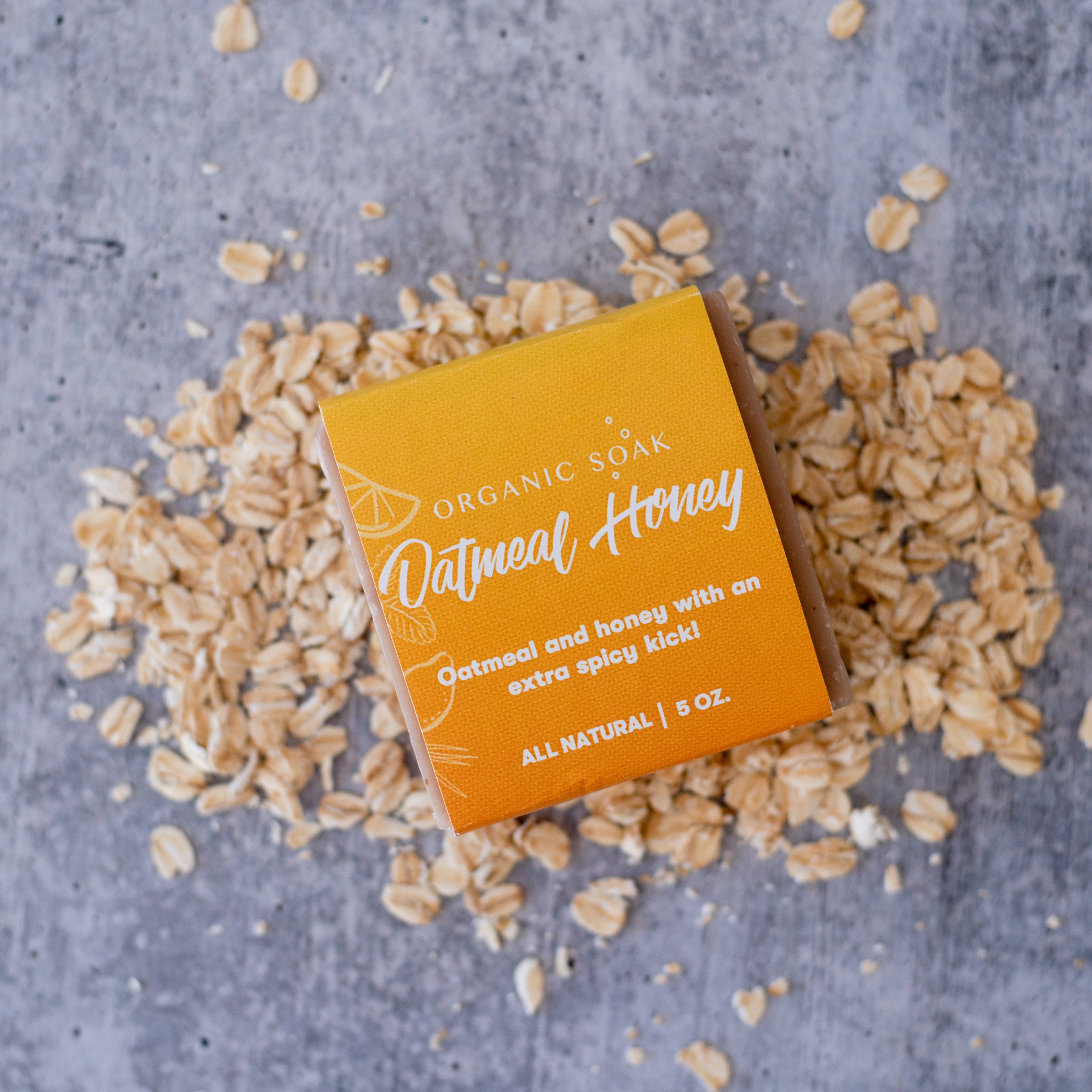 Oatmeal Honey All Natural Bar Soap