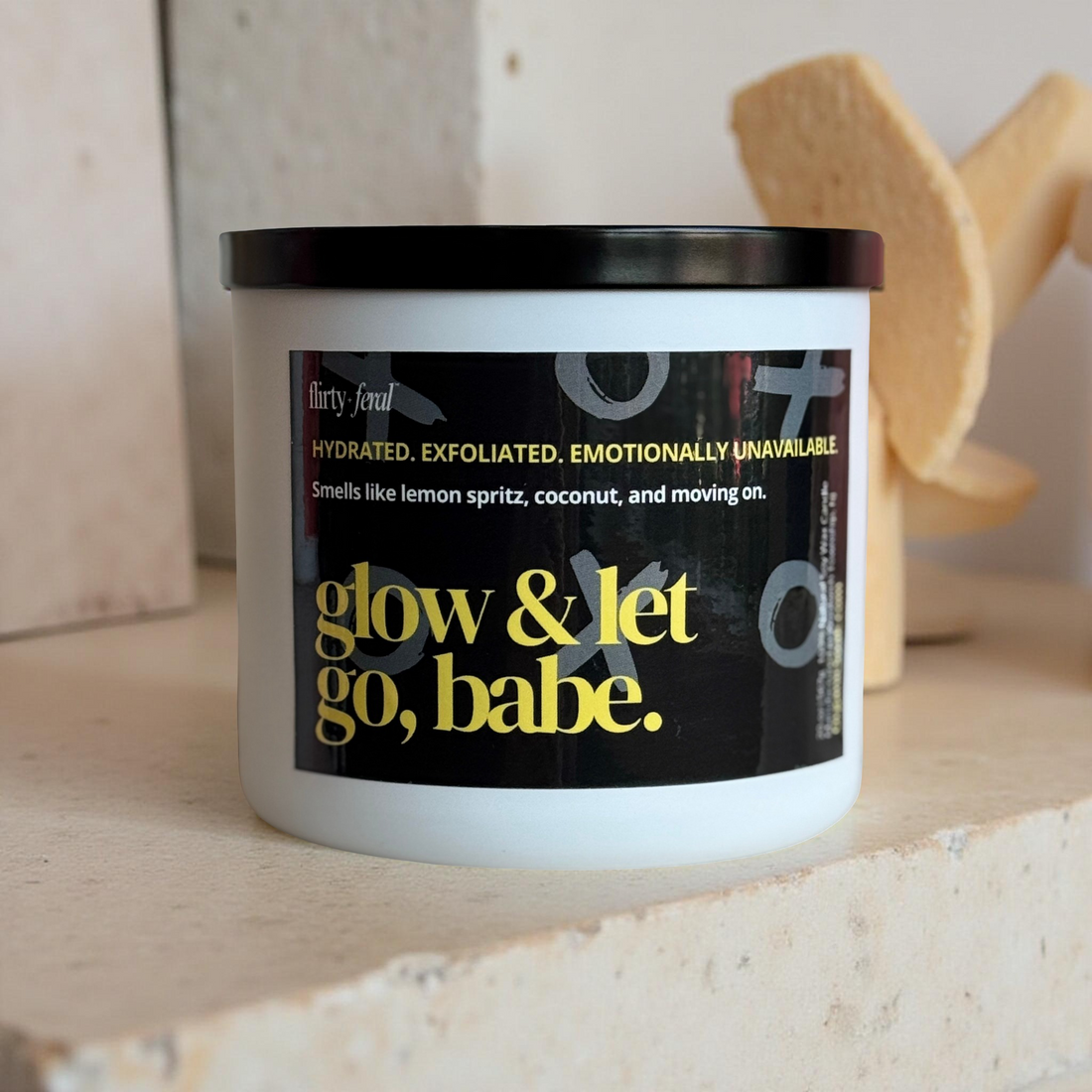 Glow & Let Go, Babe Soy Candle