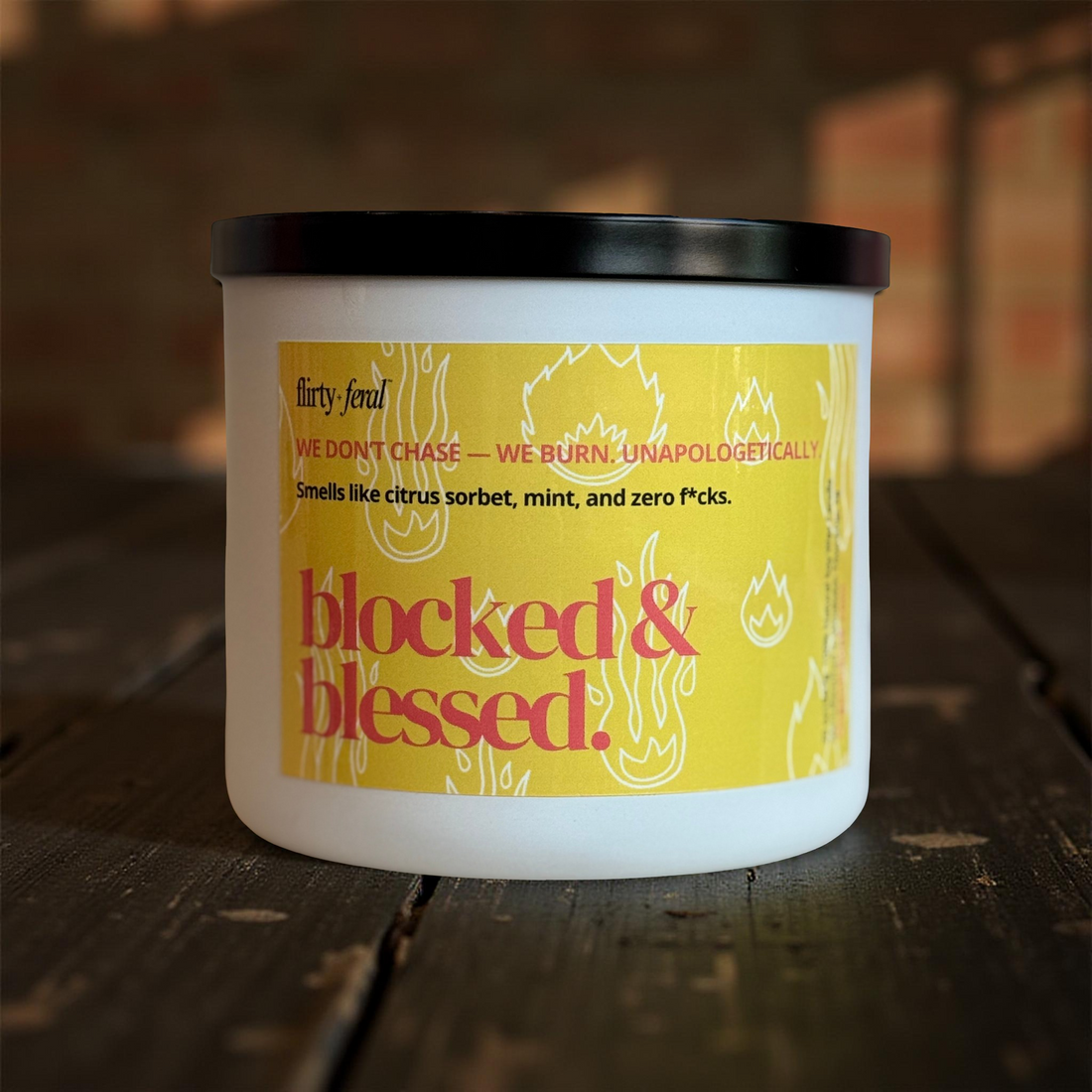 Blocked & Blessed Soy Candle