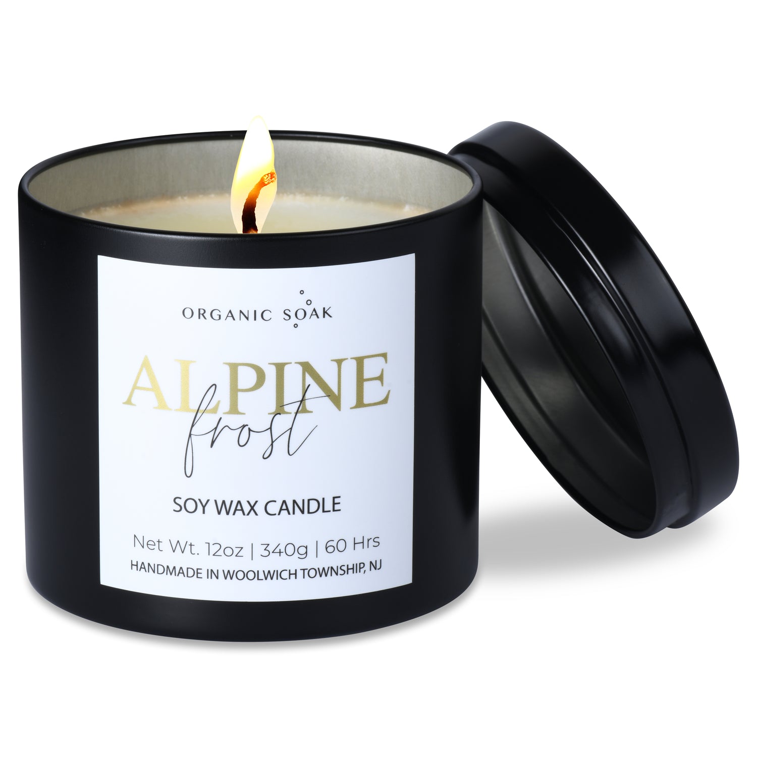 Alpine Frost Scented Soy Candle