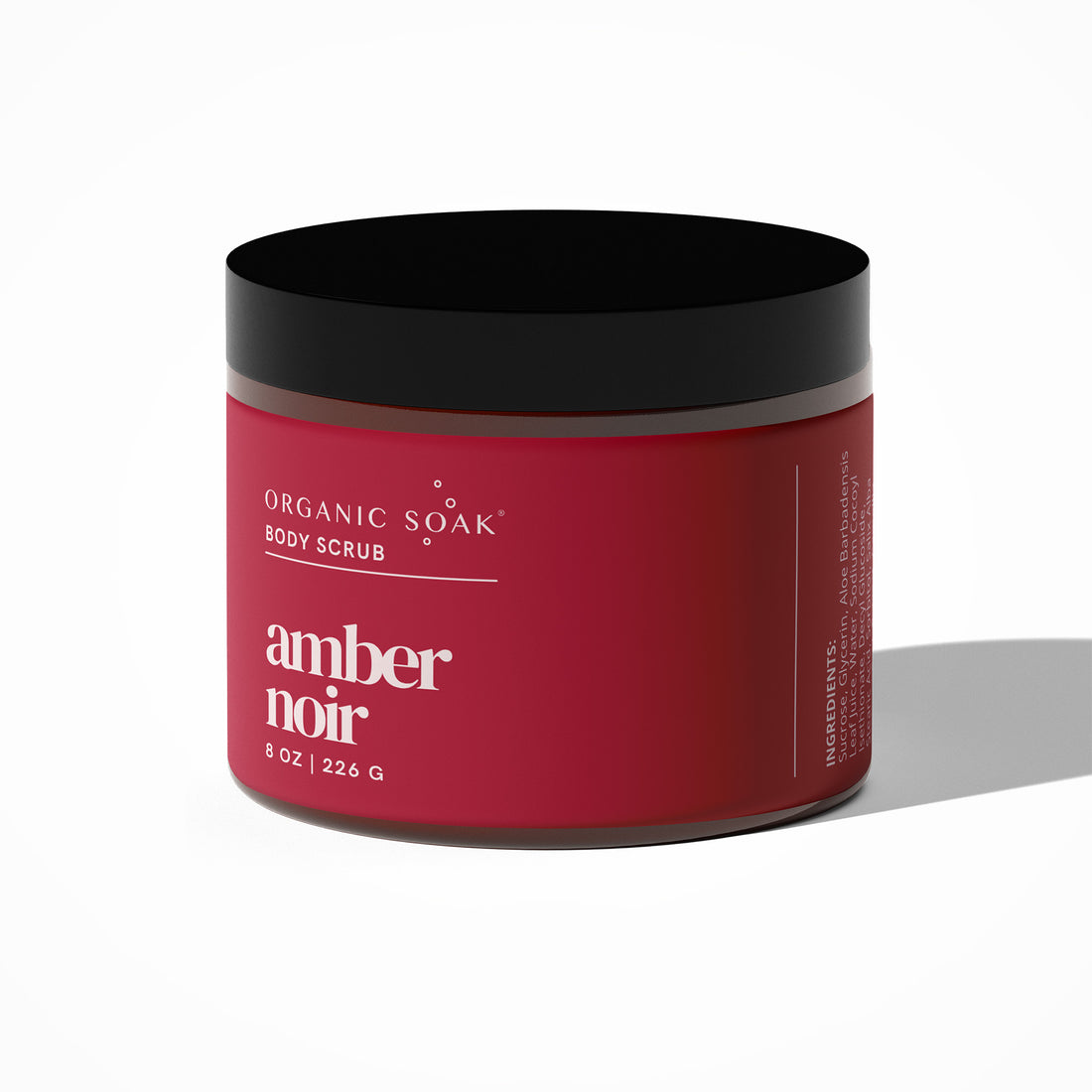 Amber Noir Foaming Sugar Scrub