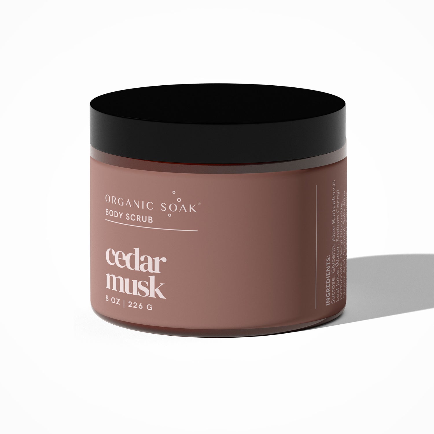 Cedar Musk Foaming Sugar Scrub