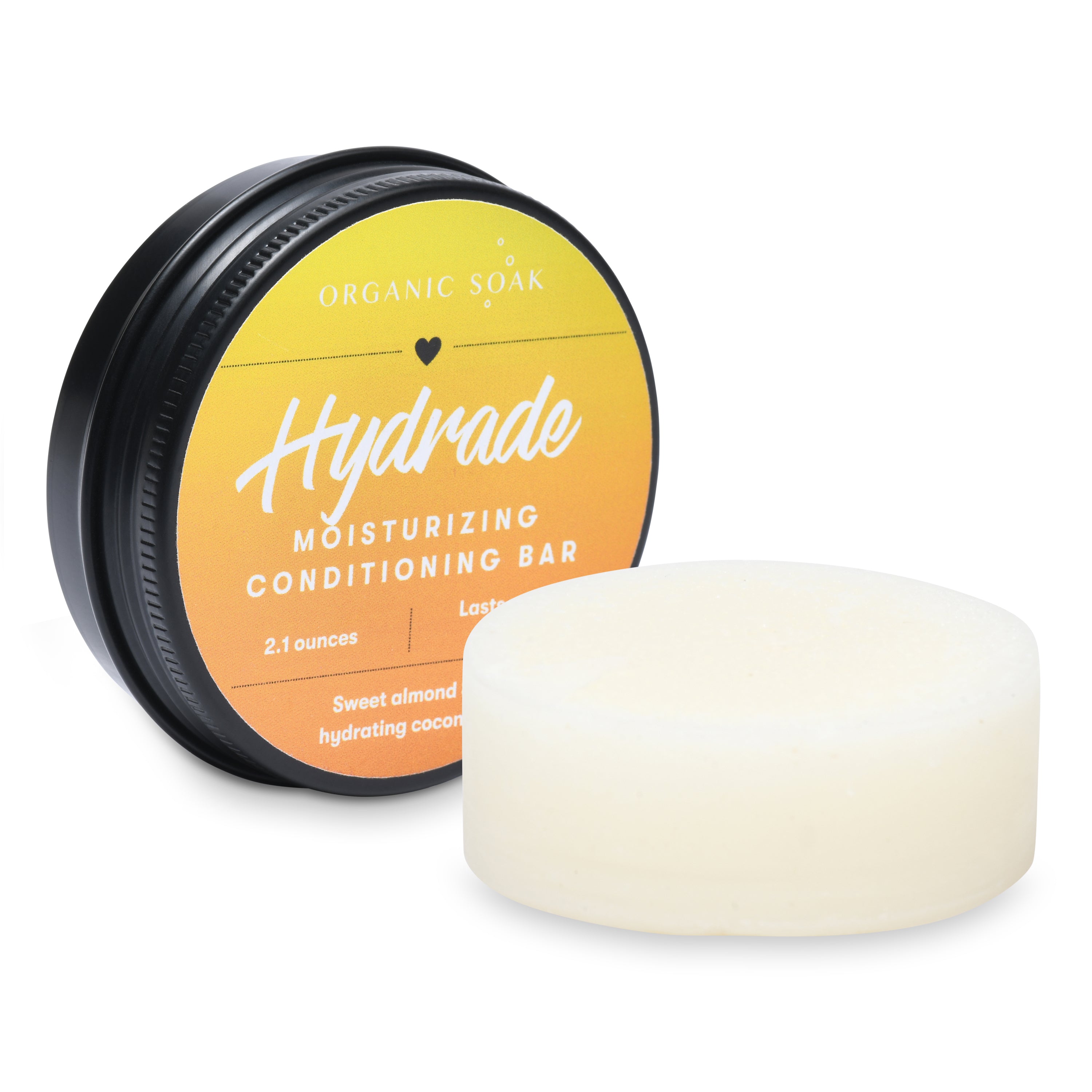 Hydrade Moisturizing Conditioner Bar – Organic Soak