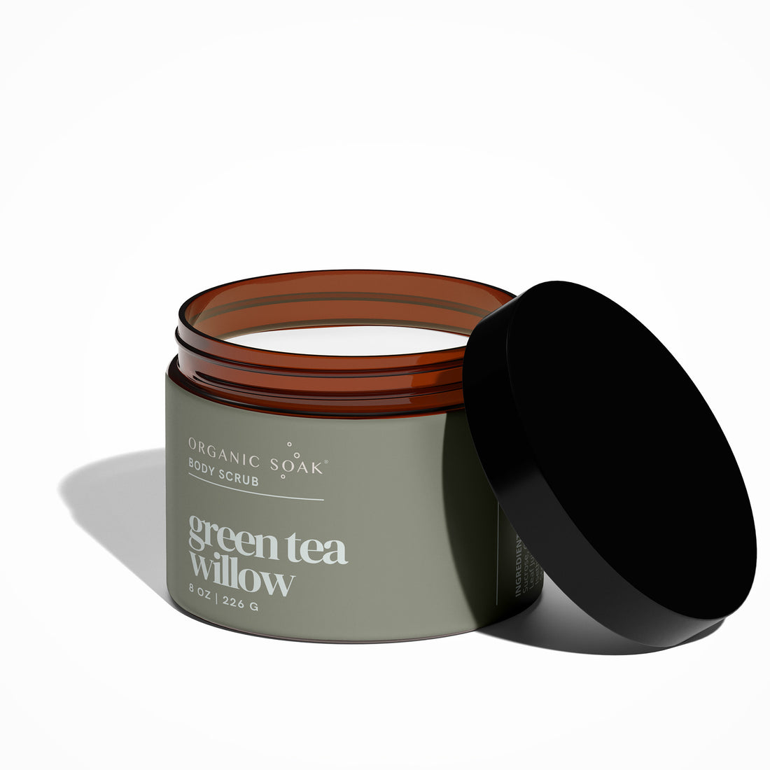 Green Tea &amp; Willow Foaming Sugar Scrub