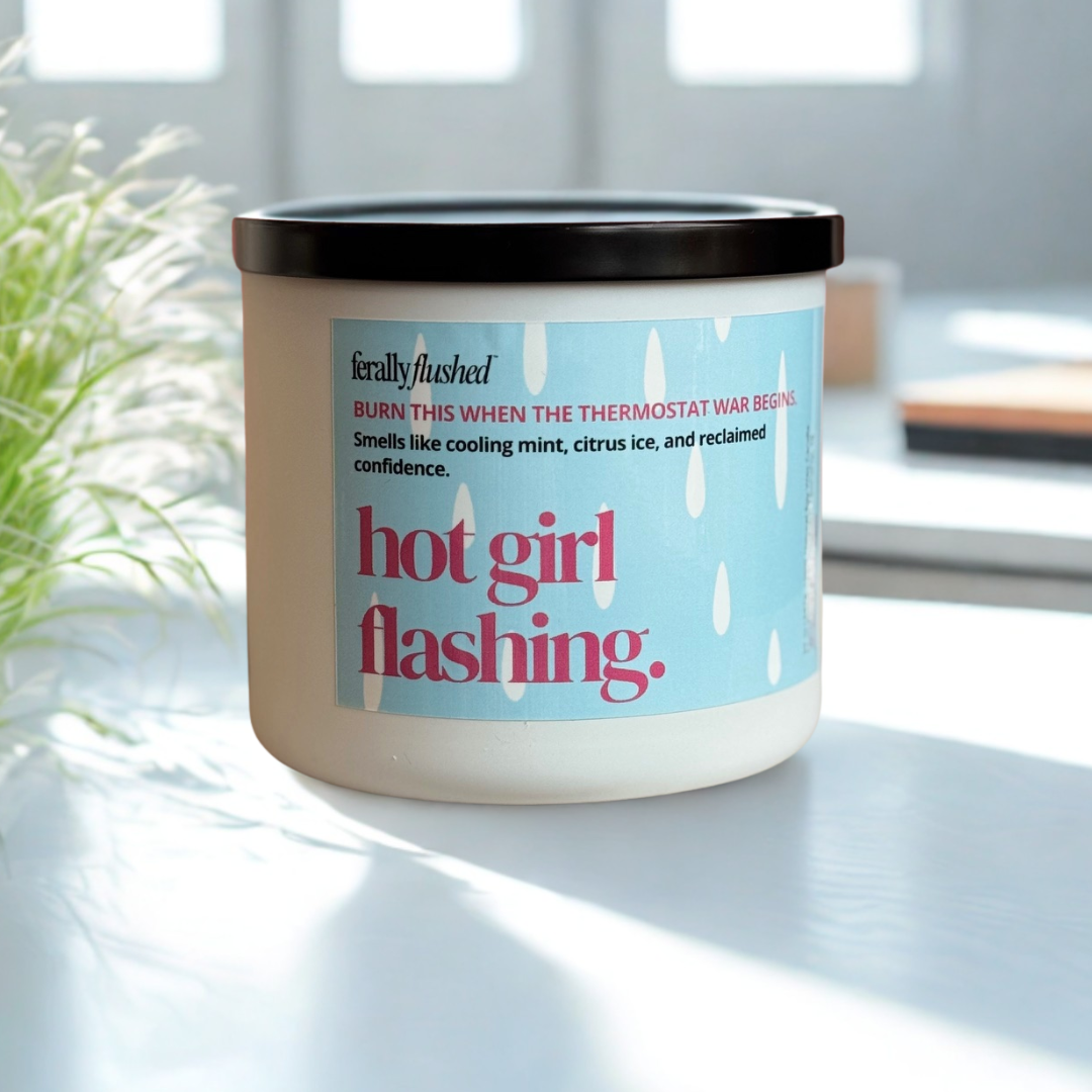 Hot Girl Flashing Soy Candle