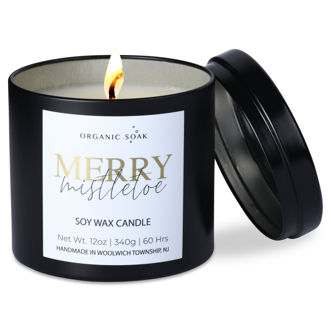 Merry Mistletoe Scented Soy Candle