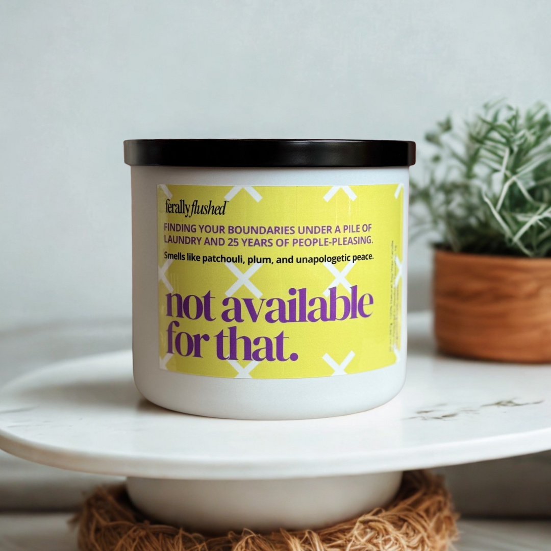 Not Available For That Soy Candle