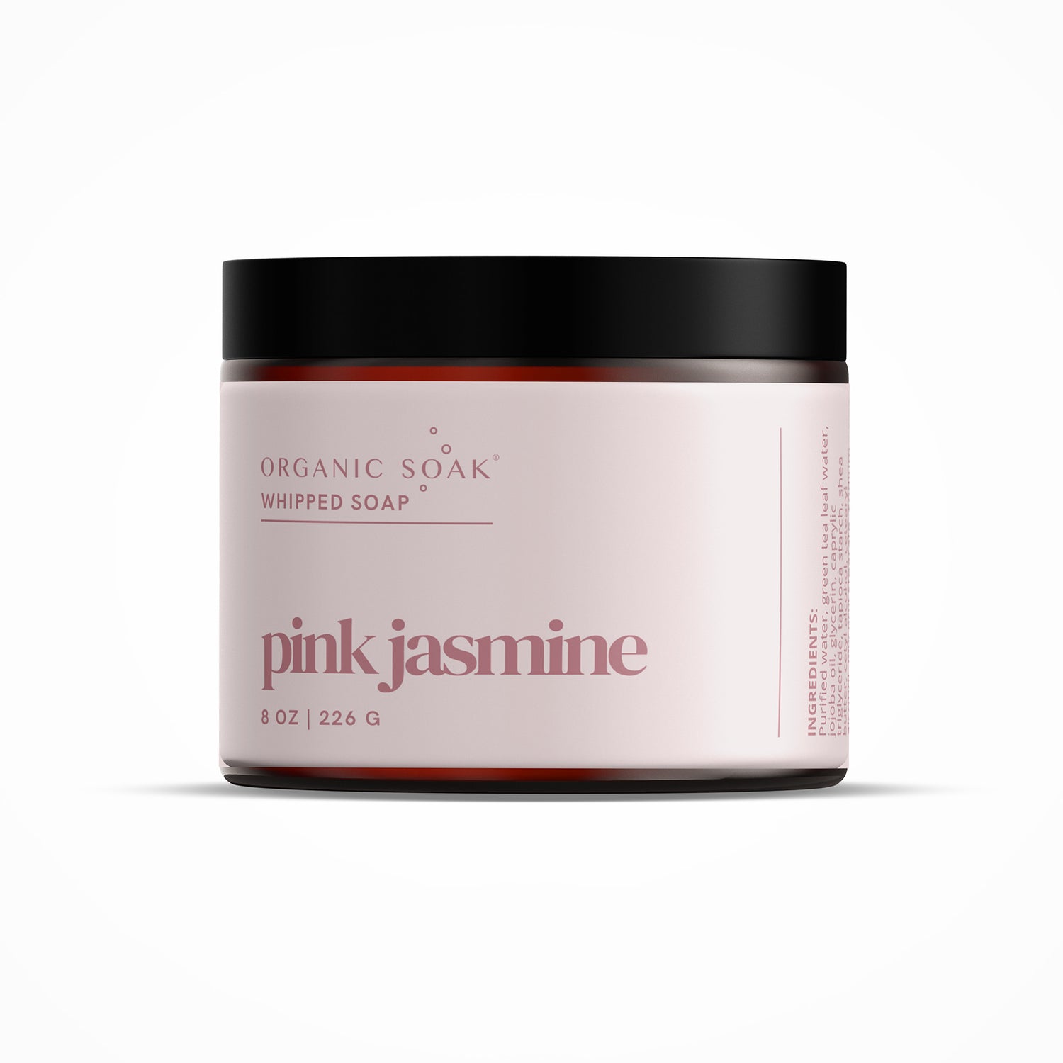 Pink Jasmine Whipped Soap