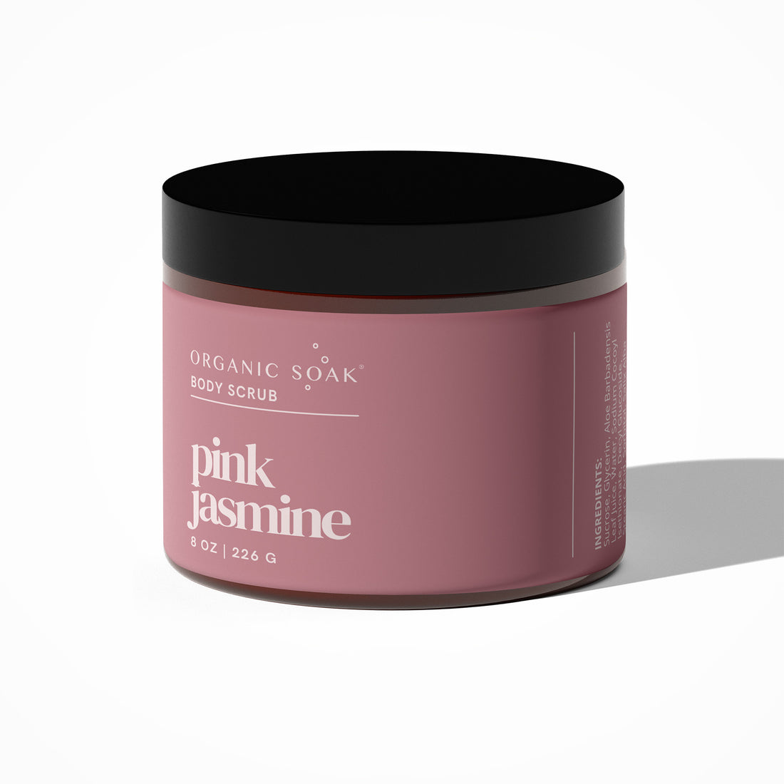 Pink Jasmine Foaming Sugar Scrub
