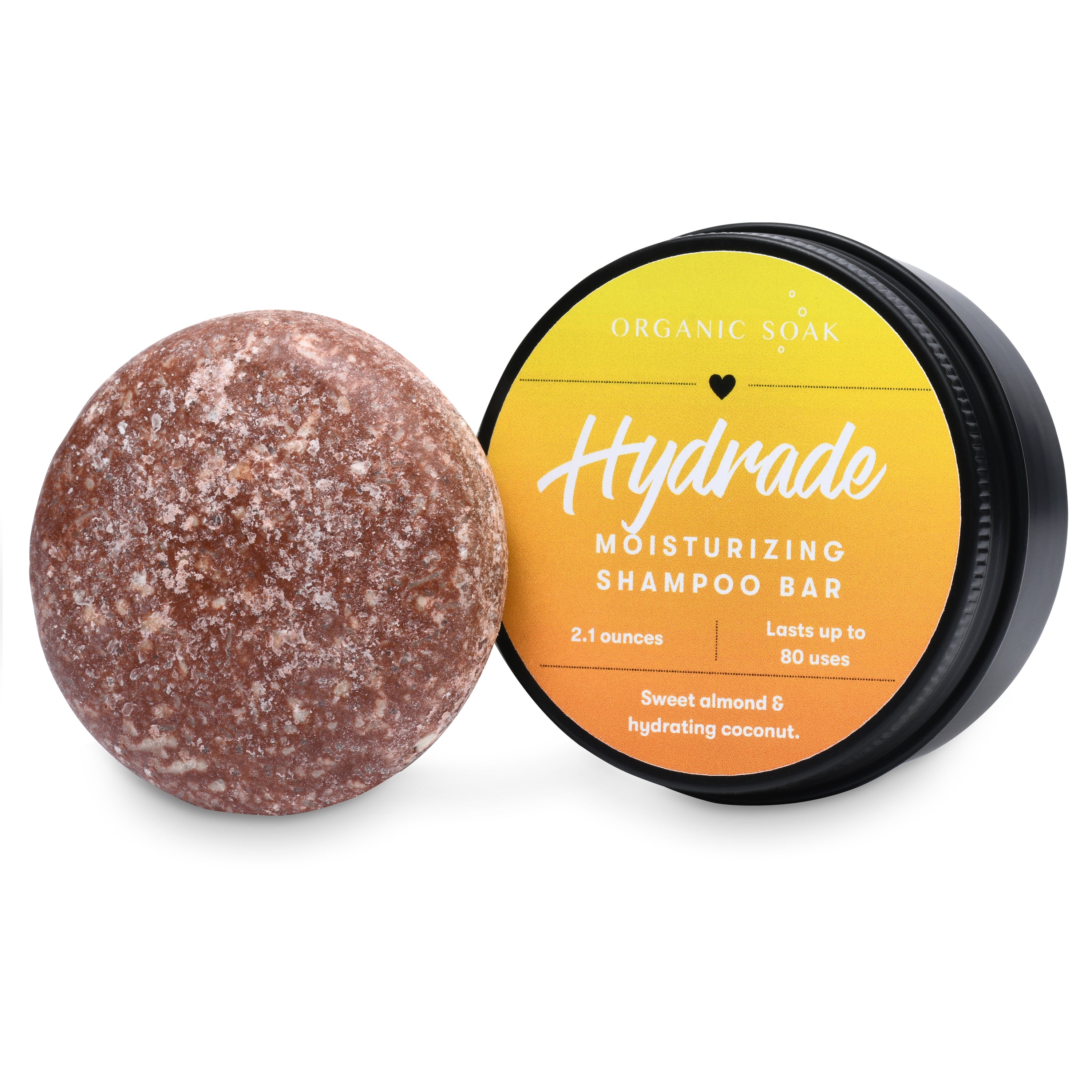 Hydrade Moisturizing Shampoo Bar – Organic Soak