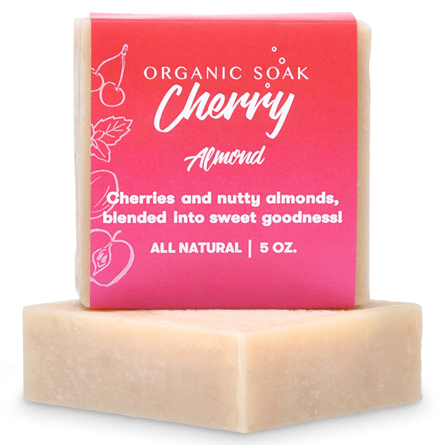 Cherry Almond All Natural Bar Soap