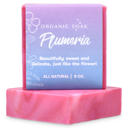Plumeria All Natural Bar Soap