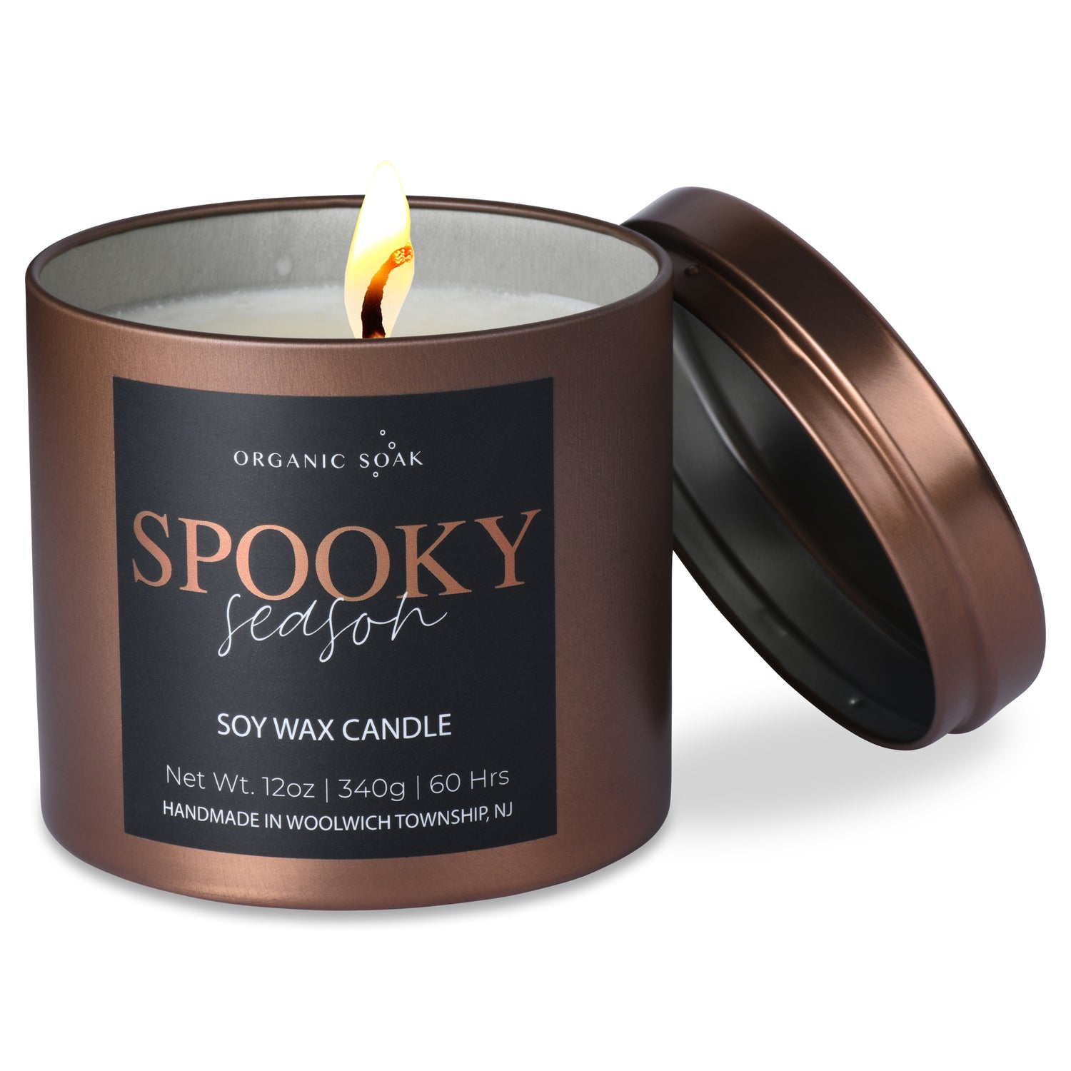 Spooky Season Scented Soy Candle