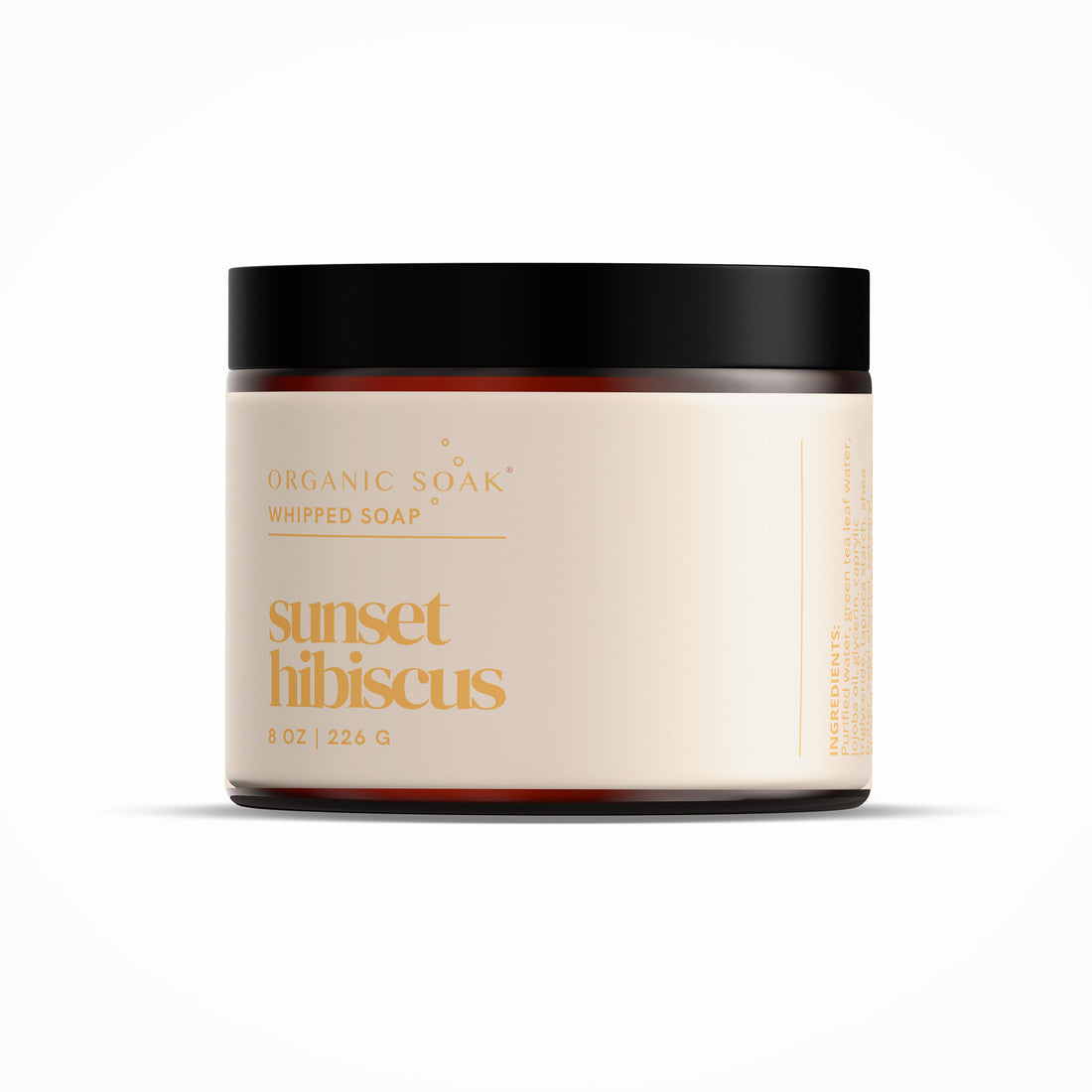 Sunset Hibiscus Whipped Soap