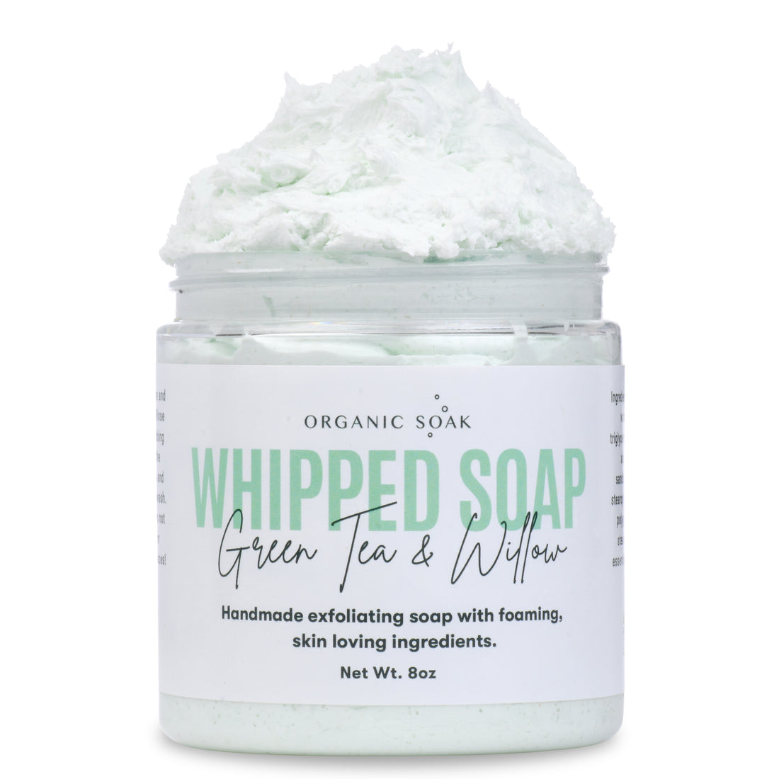 Green Tea &amp; Willow Whipped Soap
