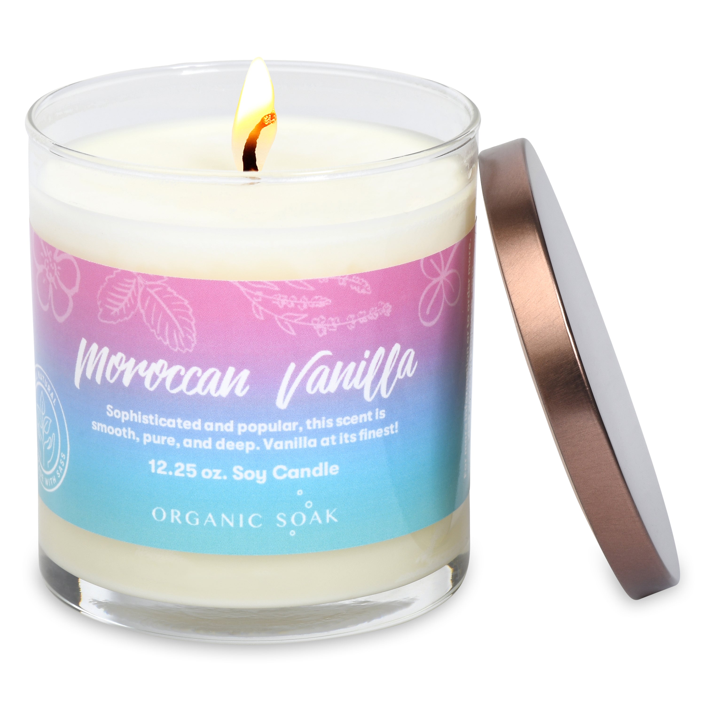 Moroccan Vanilla Scented Soy Candle