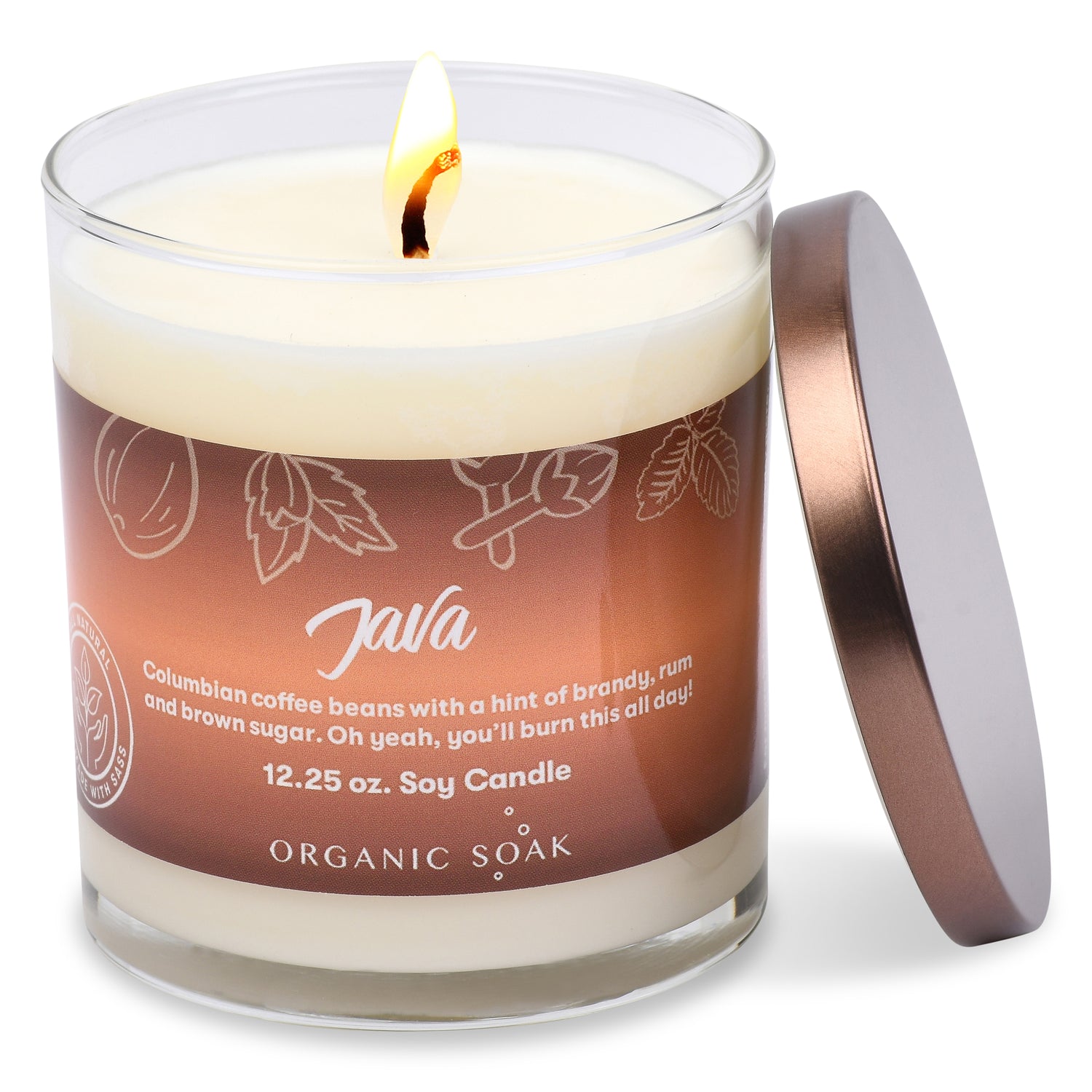 Java Scented Soy Candle