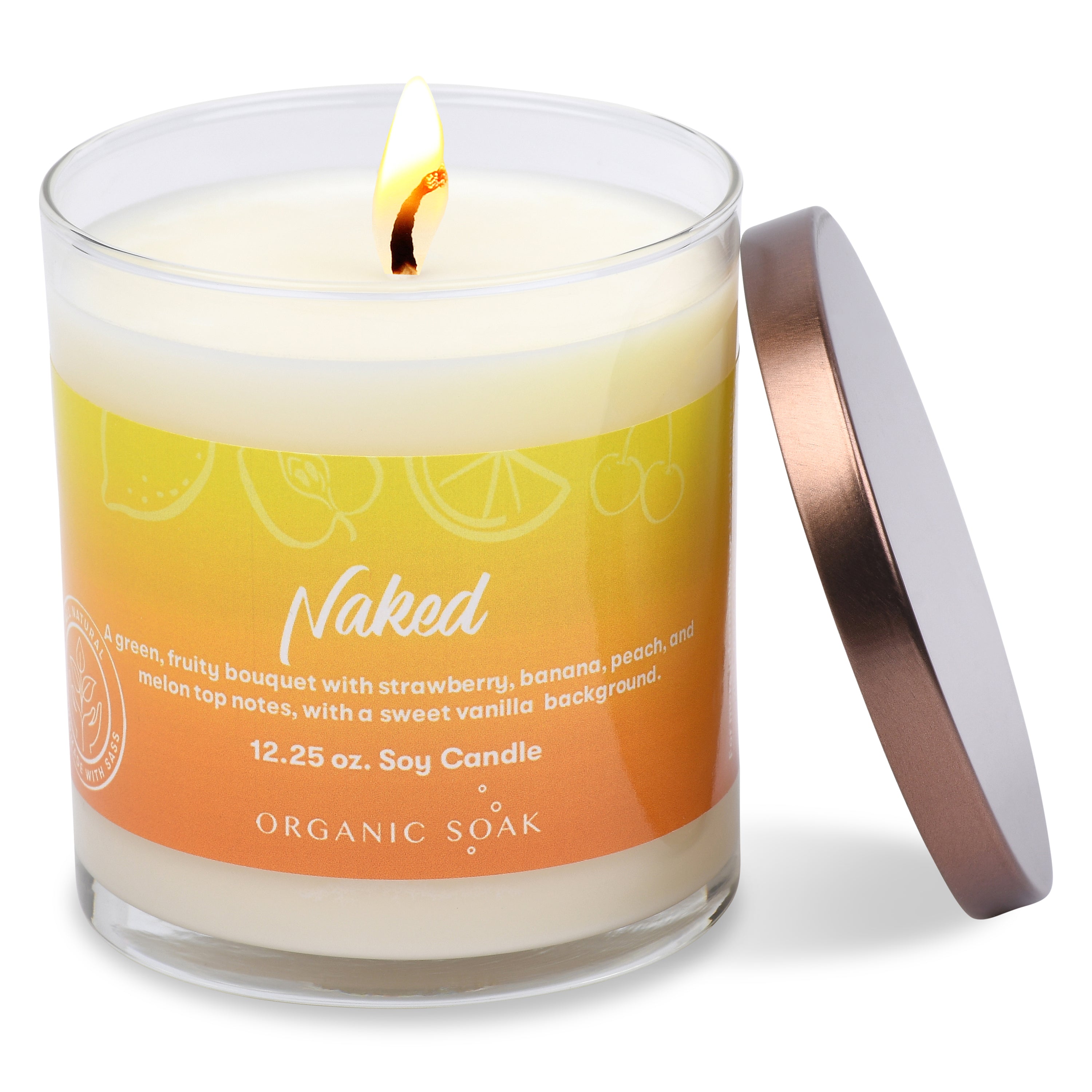 Naked Scented Soy Candle