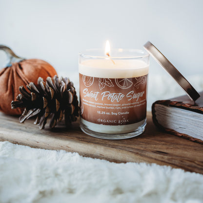Sweet Potato Sugar Scented Soy Candle